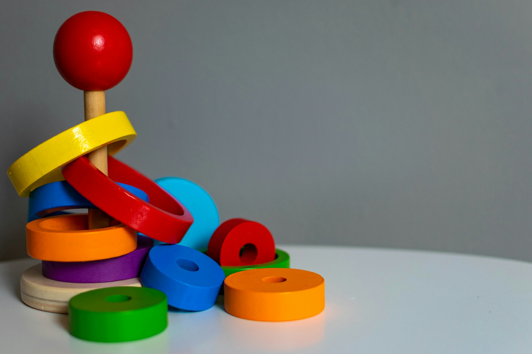 Piezas de colores para aprender jugando